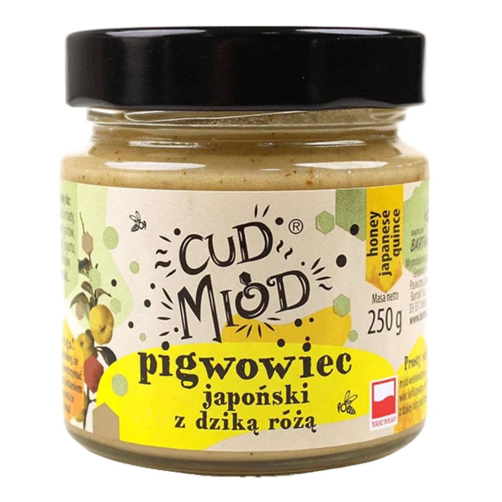 Bartnik Cud miód z pigwowcem japońskim i dziką różą 250g