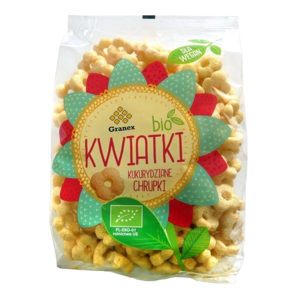 Granex Chrupki kukurydziane Kwiatki eko 80 g
