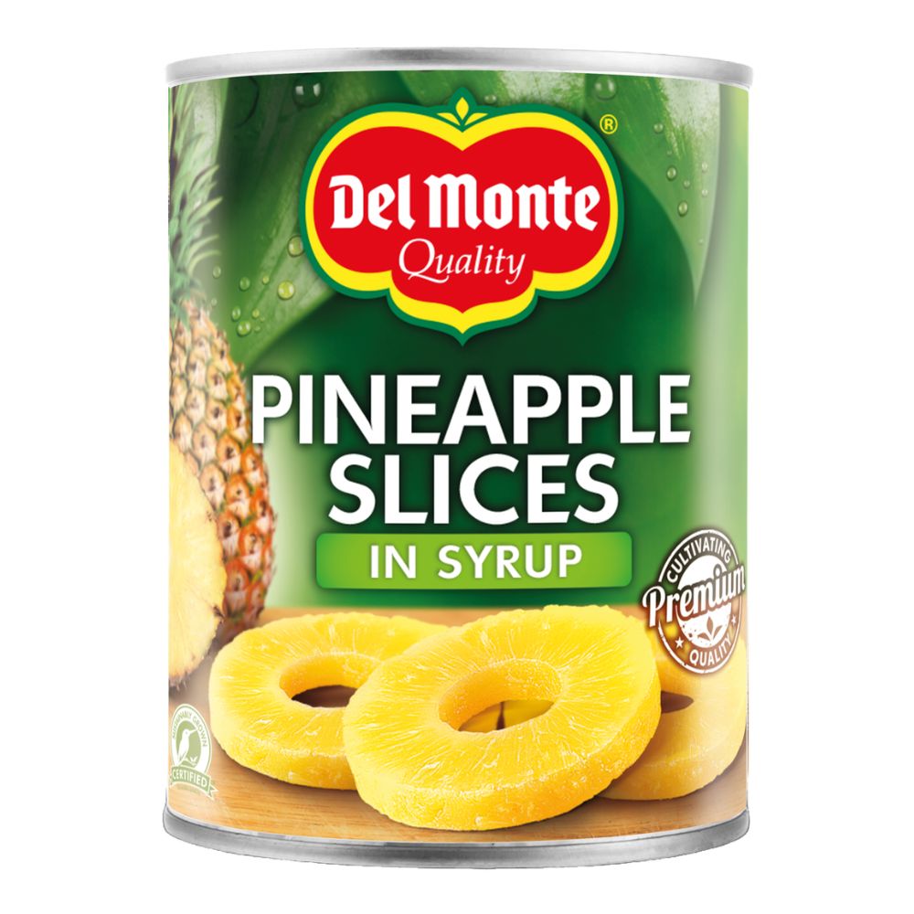 Del Monte Plastry ananasa w syropie 570 g