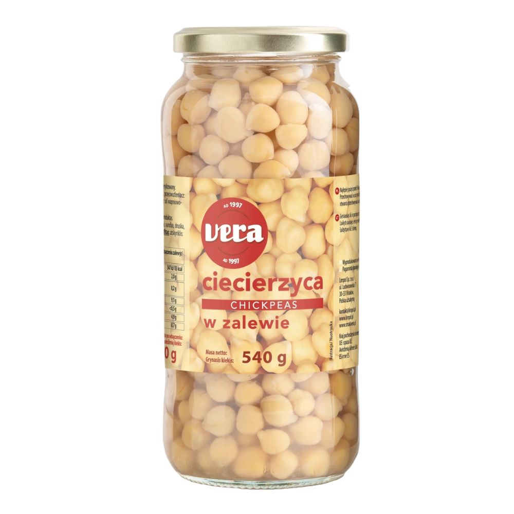 Vera Ciecierzyca w zalewie słoik 540g