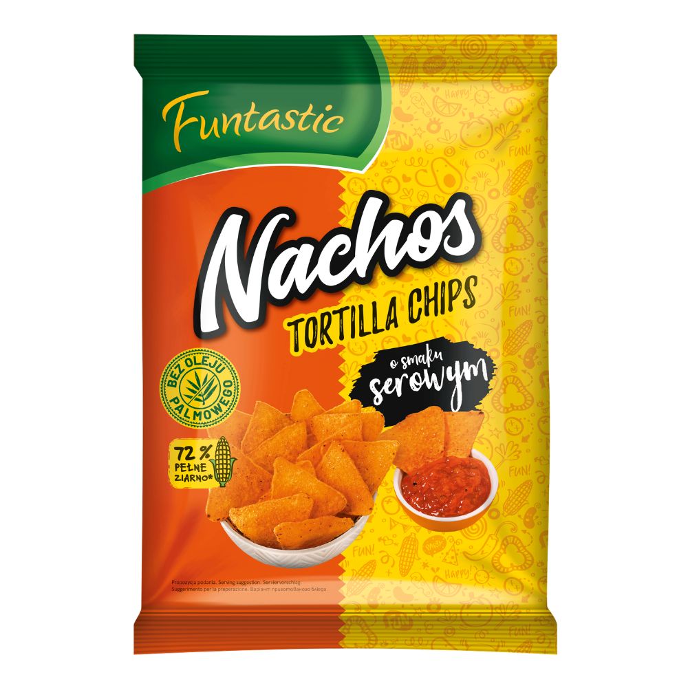Funtastic tortilla chips serowe 150g
