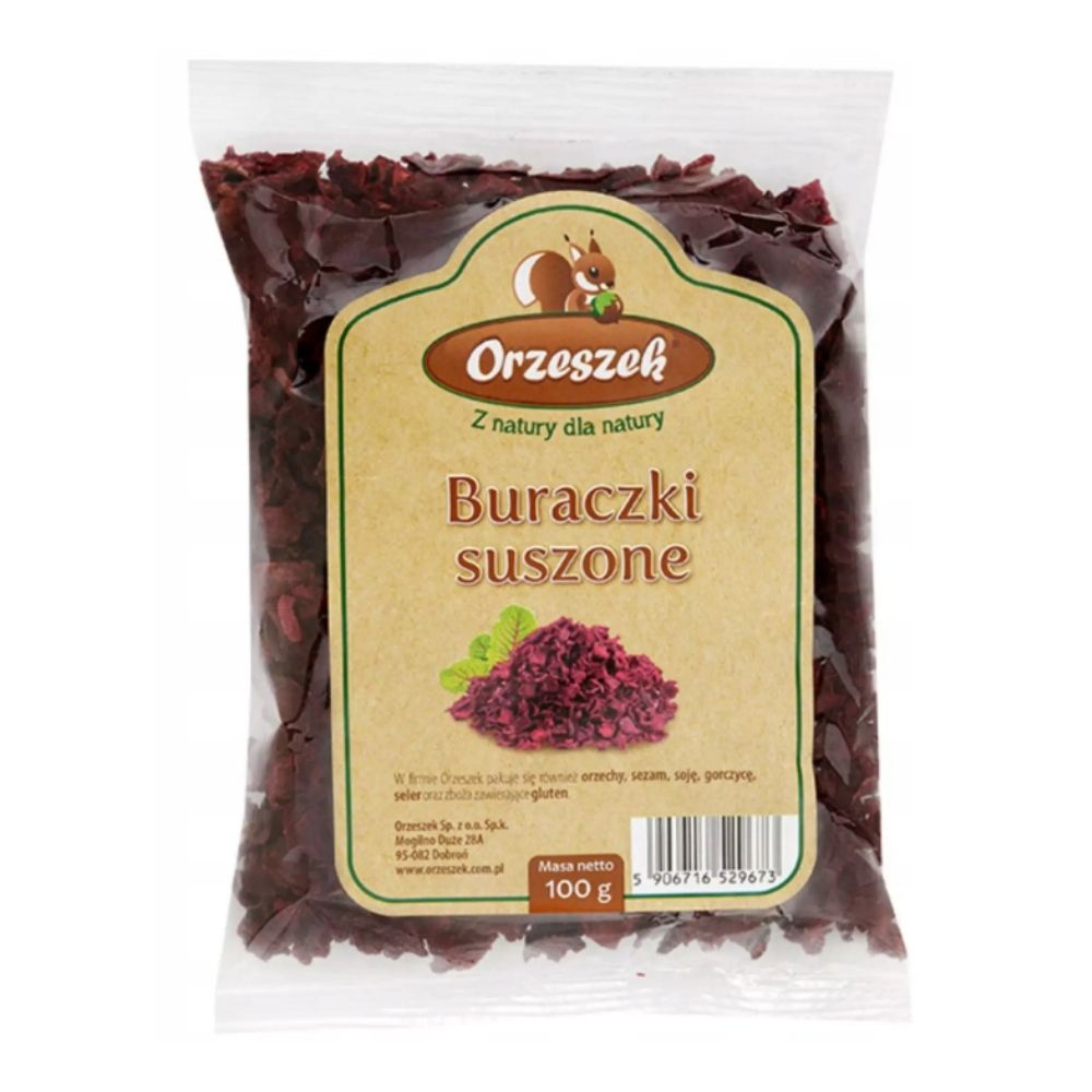 Orzeszek Buraczki suszone 100 g