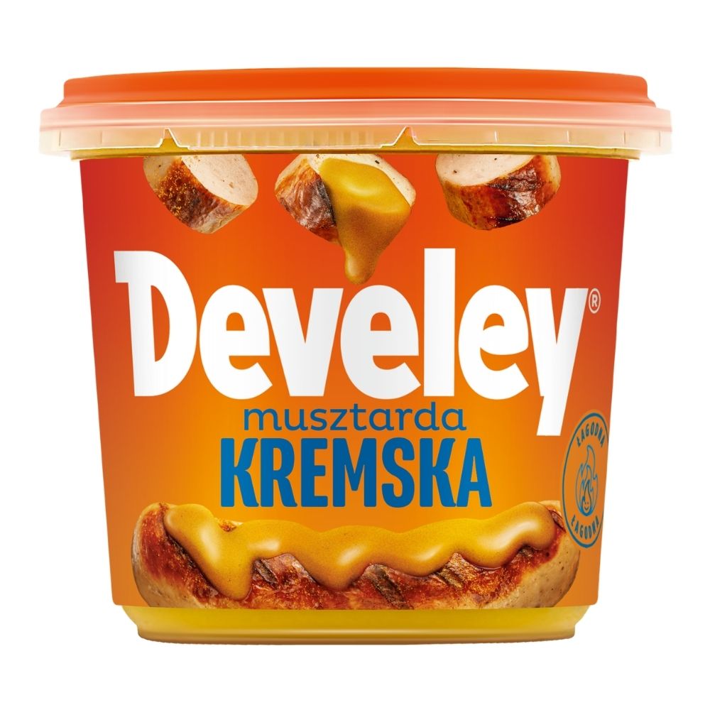 Develey Musztarda kremska bezglutenowa 210 g