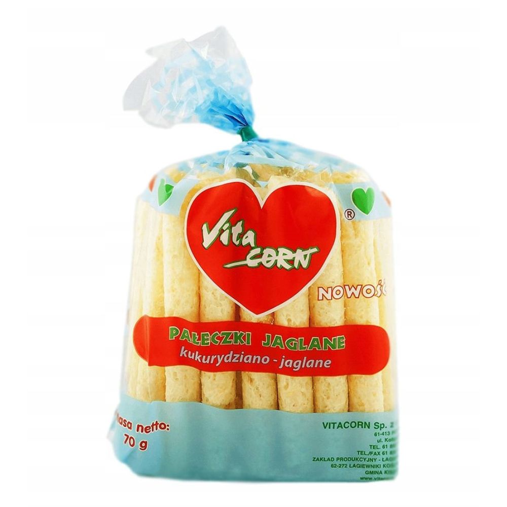 Vitacorn Pałeczki jaglano-kukurydziane 70 g