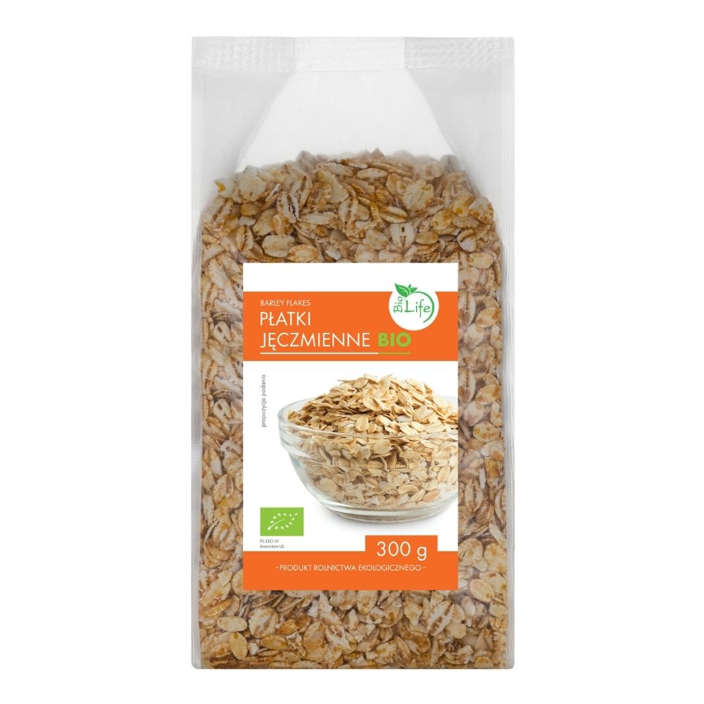 BioLife Płatki jęczmienne eko 300 g
