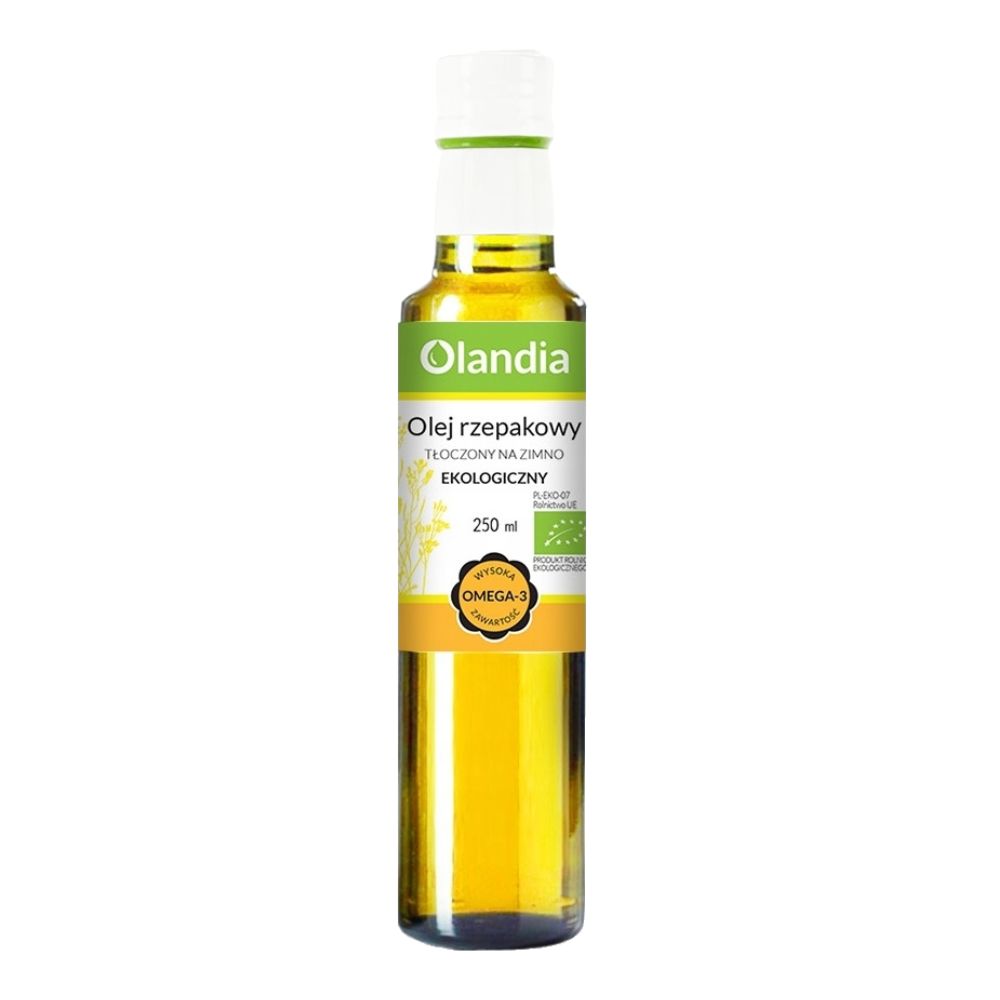 Olandia Olej rzepakowy eko 250 ml