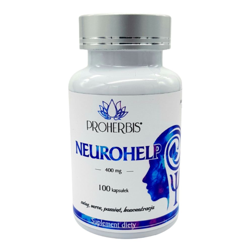 Proherbis NeuroHELP suplement diety 100 kapsułek
