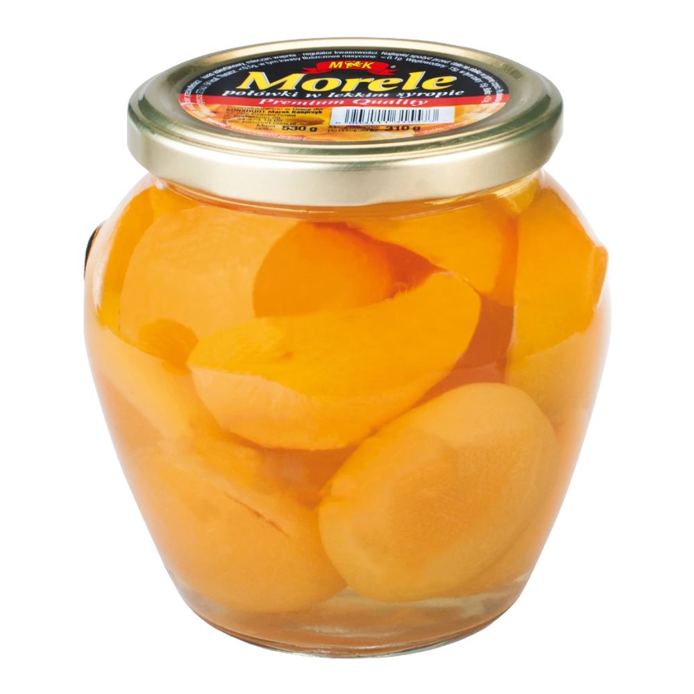 MK Morele połówki w syropie 530 g