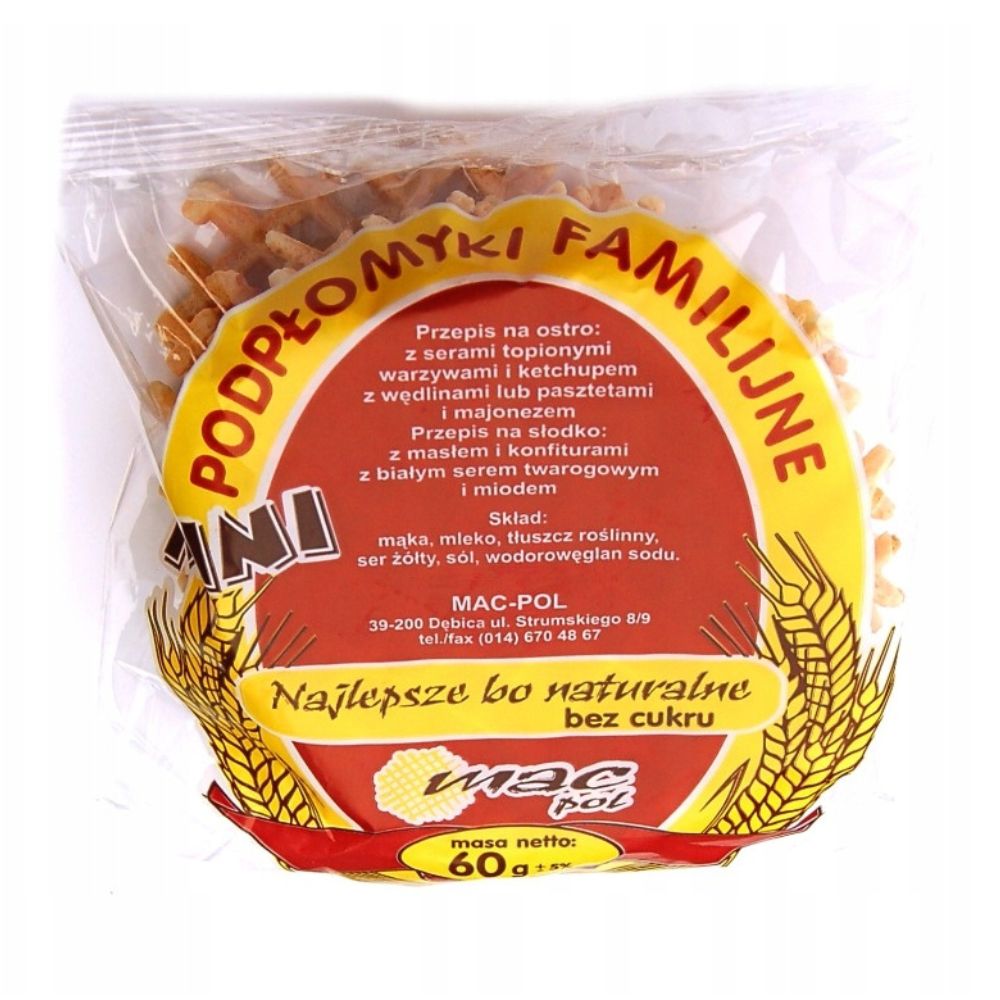 Mac-Pol Podpłomyki Familijne Mini 60 g