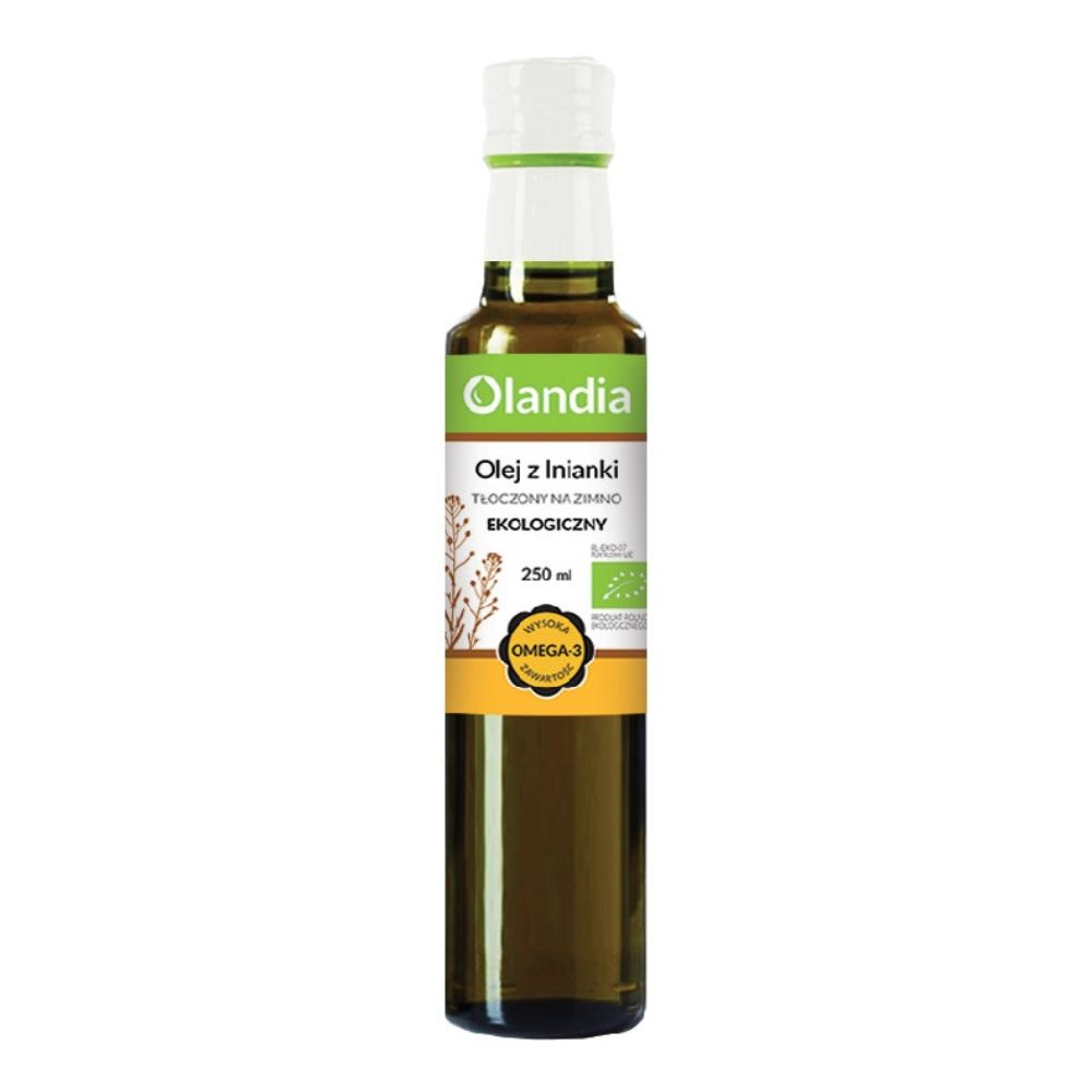 Olandia Olej z lnianki eko 250 ml