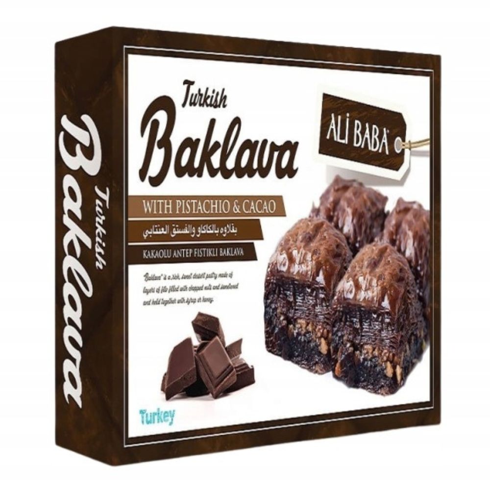 ALIBABA Baklawa kakaowa z pistacjami 125g