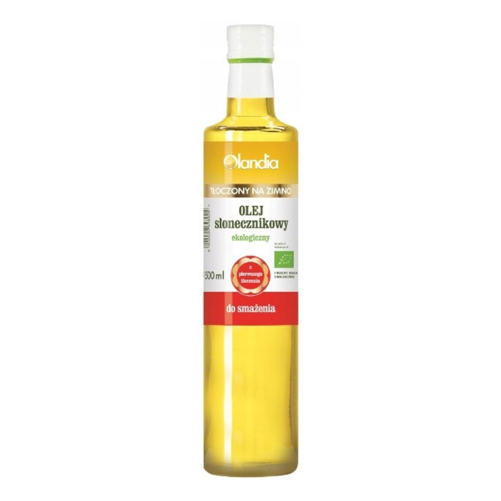 Olandia Olej słonecznikowy do smażenia eko 500 ml